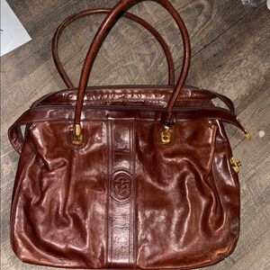 Marino Orlandi Brown Leather Bag